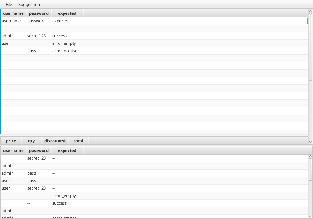 PairWise suggestions